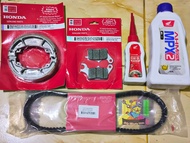 Kampas rem depan belakang Oli Mpx2 AHM Vanbel K44 stater halus Honda Beat fi street Scoopy Vario 110