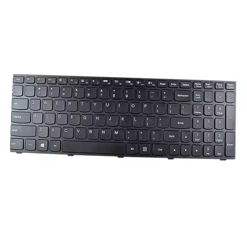 Keyboard Red Backlit US English Black Plastic Illuminated Replacement for IBM Lenovo Ideapad G50 Ser