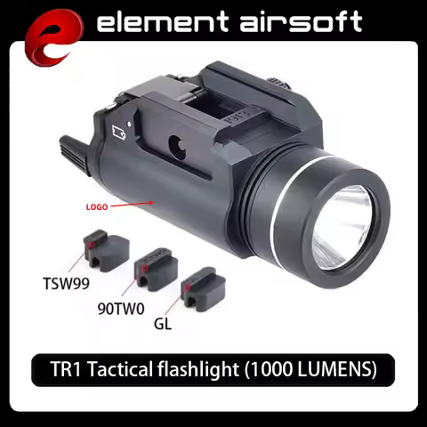 ELENEMNT TR1 Tactical Gun Pistol Light 1000Lumens Quick Release Handgun LED Flashlight Outdoor Hunti