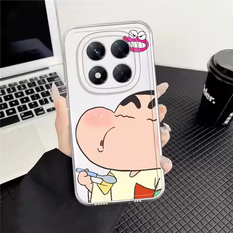Crayon Shin-chan Phone Case for Xiaomi Redmi Note 14 Pro Plus 10S 11S 10Pro 10Lite 12S 9 8 11 13 12 