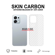 Oppo A6 Pro Oppo A5 4G Oppo A5X Oppo A5i Oppo A5 Pro Garskin Anti-Scratch Back Skin Carbon Transpare