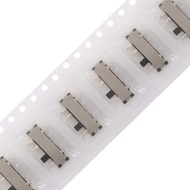 10PCS 8 Pin Mini Slide Switch On-OFF 3Position Micro Slide Toggle Switch H=2MM Miniature Horizontal 