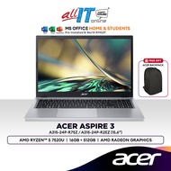 Acer Aspire 3 15.6" Laptop (AMD Ryzen 5 7520U | 16GB | 512GB SSD | AMD Radeon Graphics | H&amp;S) A315-24P-R75Z/ R2EZ