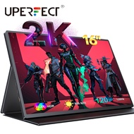 UPERFECT Portable Monitor for laptop 16inch 2K 120HZ 1080P Monitor Portable HDMI IPS gaming monitor