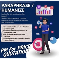 Humanize | Pharaphrase | Remove ai | Turnitin
