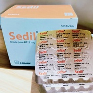 READY STOCK SEDIL 5G VITAMIN PILL 1PAPAN 20BIJI 5PAPAN 100BIJI 10PAPAN 200BIJI READY STOCK SEDIL 5MG