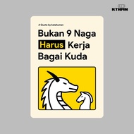 Not 9 Dragons - Office Stickers | SS - 406