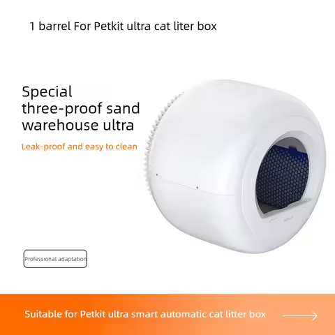 1 repalce Leakproof Cylinder for Petkit Ultra Cat Litter Box,original petkit cat litter box replace 