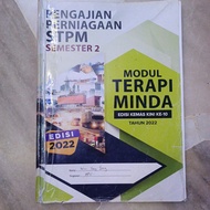 SECONDHAND STPM PENGAJIAN PERNIAGAAN SEMESTER 2 MODUL TERAPI MINDA TAHUN 2022 & SOALAN TAHUN LEPAS