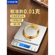 [Tawaran Istimewa] Skala Elektronik Ketepatan Tinggi untuk Barang Kemas Emas Skala Gram Kecil 0.01g 