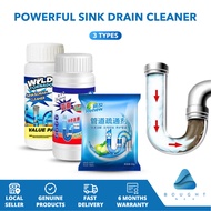 Powerful Sink Drain Cleaner – Clog Remover for Kitchen & Bathroom, Fast Acting Formula