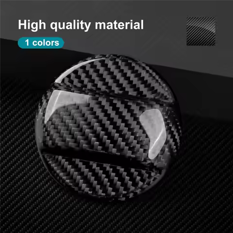 Real Carbon Fibre Fuel Tank Cap Trim Component For A3 A4 S5 S4 A5 RS3 RS4 RS5 A7 RS7 Q3 Q5 A6 Q8 Sli