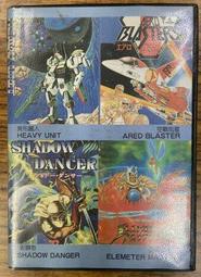 新奇玩具☆SEGA MD 卡帶 4合一 異形鐵人+空戰剋星+影武者+魔域爭輝 全新