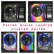 Pcx160 Giorno Key Socket Pcx2021-2024/Lead125/Adv160 Sticker 3m Pcx160 Click160 Motorcycle Sticker