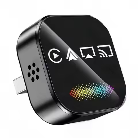 A99E-Wireless Carplay 4In1 AI Smart Box Airplay/Mirror Link/Android Auto/Carplay Adapter Car Intelli