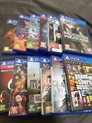 單賣PS4 遊戲片 現代戰爭/PGA2K21/UFC4/秘境探險中文版 /鬼滅之刃/劍魂 6/刺客教條 3 重製版 /俠盜獵車手5/極速快感/超熱力追緝/浪漫跑旅 台中可面交