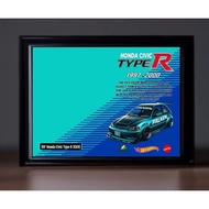 Hotwheels Falken Honda Civic Type R EK9 Falken Frame