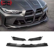 Hot Sale High Quality Carbon Fiber Front Lip V Style for Bmw G80 G82 M3 M4 Front Bumper Chin Spoiler