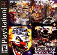 [PS1] Twisted Metal Collection 4 in 1 (1 DISC) เกมเพลวัน แผ่นก็อปปี้ไรท์ PS1 GAMES BURNED CD-R DISC