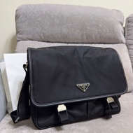 Prada郵差包 Re-Nylon 及 Saffiano 皮革肩背袋