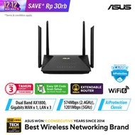 Wireless Router Asus RT-AX53U AX1800 Dual Band Wifi 6 AiMesh