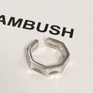 AMBUSH Ring Opening Adjustable Women's Cold Style Ins Niche Design Light Luxury Simple Concave And C