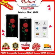 [CIANJUR] KULKAS 1 PINTU POLYTRON PRA-15DRX 15 DRX 15DRX SEMI DEFROST HANDLE