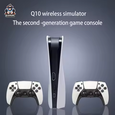 RS5 TV Game Console Dual Stick Wireless Controller Game 40000+128GB Double Joystick 4K Retro Suitabl