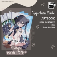 terbaru !!! artbook kani archive - unofficial blue archive fanbook