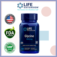 Life Extension Glycine 1000 mg / 100 Vegetarian Capsules