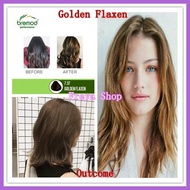 ✔ ◭ ✨ Golden Flaxen Hair Color with Oxidant（ 7.37 Bremod Permanent Hair Color ）