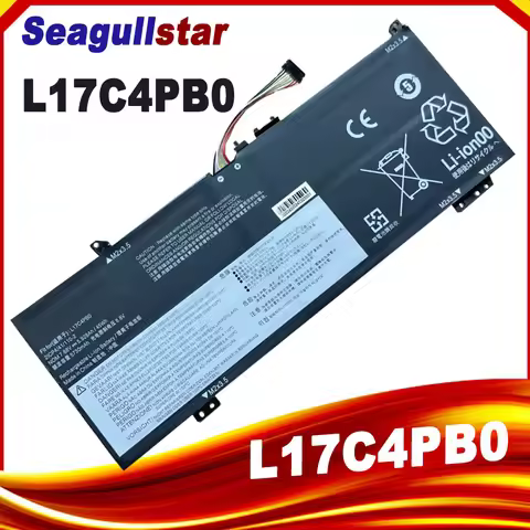 Battery L17C4PB0 for Lenovo Yoga 530-14IKB Flex 6-14ARR XiaoXin Air 14IKBR 14IWL 15IKBR 15ARR 15IWL 
