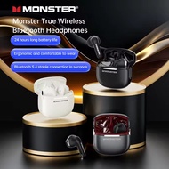 MONSTER GT15 Earphones Low Latency Gaming Headphones Bluetooth 5.4 Headsets Noise Cancelling Earbuds