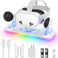 แท่นชาร์จสําหรับ Meta Quest 3S Kinwin PD 18W Fast CHARGING Station สําหรับ Oculus Quest 3S อุปกรณ์เส