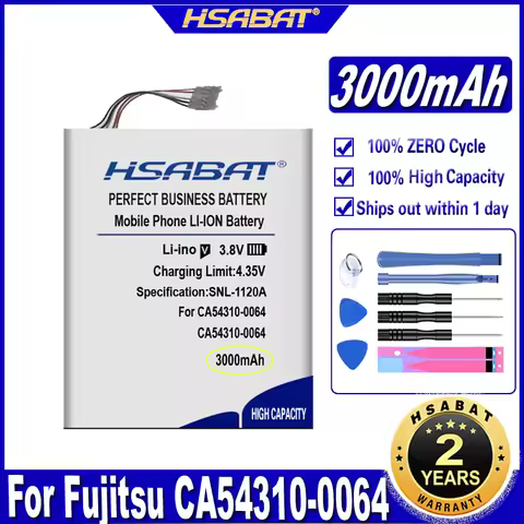 HSABAT CA54310-0064 3000mAh Battery for CA54310-0064 Batteries