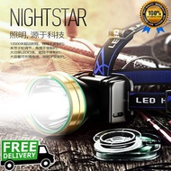 Senter Kepala LED JARAK 1000 Meter Headlamp Senter Kepala LED Super Terang / Senter Kepala LED Anti 