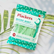 ไหมขัดฟัน รสมิ้นต์ Micro Mint Dental Flossers Mint 75 Count (Plackers®)