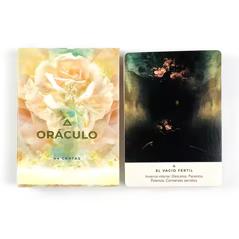 Hot-selling Oracle Cards 44 Pcs Oracle Cards Mysterious Divination Board Playing Game，Ideal For Trav