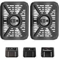 GCQ Air Fryer Grill Pan for Ninja Foodi AD350CO DZ401 DZ550 10 Quart DualZone XL 2 Baskets Air Fryer