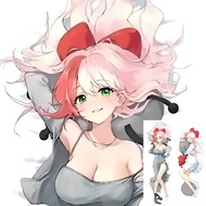Anime Dakimakura Pillow Case Vtuber Ukon60 Pillowcase 60X180cm
