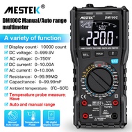 High-quality Digital Multimeter DM100C 1,000 Counting Hand Automatic Range Integrated 750V 10A Capacitance Resistance Test Anti-Burning Voltmeter Plug-In Wrong Alarm NCV Non-Contact Measurement Capacitance Tester Temperature Measurement HD Reverse Display