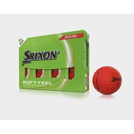 Srixon Soft Feel BRITE RED Soft Feel Red 2 piece golf ball