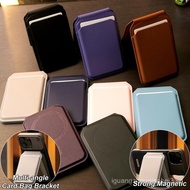 Multi Angle Strong Magnetic Leather Flip Wallet Card Magsafe 16 15 12 13 14 Samsung S25 S24 S23 Univ
