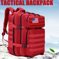 2025 45L Military Molle Backpack Tactical Army Men Travel Waterproof Rucksack Tourist Bagpack Rain C