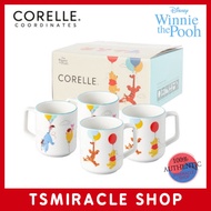 Corelle Coordinates Winnie the Pooh & Friends Mug Cup 4P Set