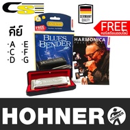 Hohner ฮาร์โมนิก้า รุ่น Blues Bender / 10 ช่อง + แถมฟรีเคส &amp; คอร์สออนไลน์