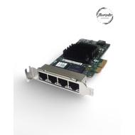 Dell Intel i350-T4 4 Port 1GB Ethernet Adapter PN 9YD6K 09YD6K