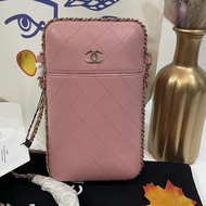 chanel chain around phone case bag