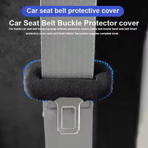 Car Safety belt cover Interior accessories For Hyundai I10 I20 I30 for Kia K2 K5 Rio Sportage Fiat 5