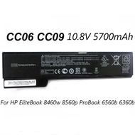 CC06 CC06X CC06XL CC09 10.8V 5700mAh Laptop Battery For HP EliteBook 8460w 8560p ProBook 6560b 6360b